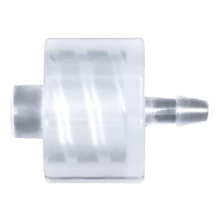 Cole Parmer Luer to Hose Barb Fitting, Straight Adapter, Polypropylene, Cleanroom, Male Luerx1/8in ID; 10PK LM-2PP-QC